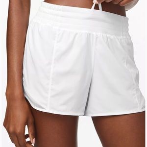 Trackers high rise lululemon shorts